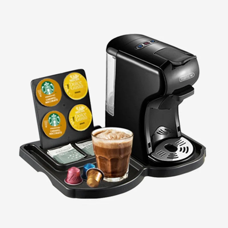 3-in-1 Espresso Coffee Machine with Dolce Gusto Compatibility - Fast Heating, Auto Power Off - 220V-240V, 1450W