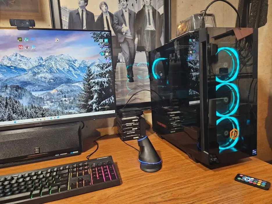 CyberPowerPC Gamer Xtreme VR Gaming PC, Intel Core i7-13700F 2.1GHz, GeForce RTX 4060 Ti 16GB
