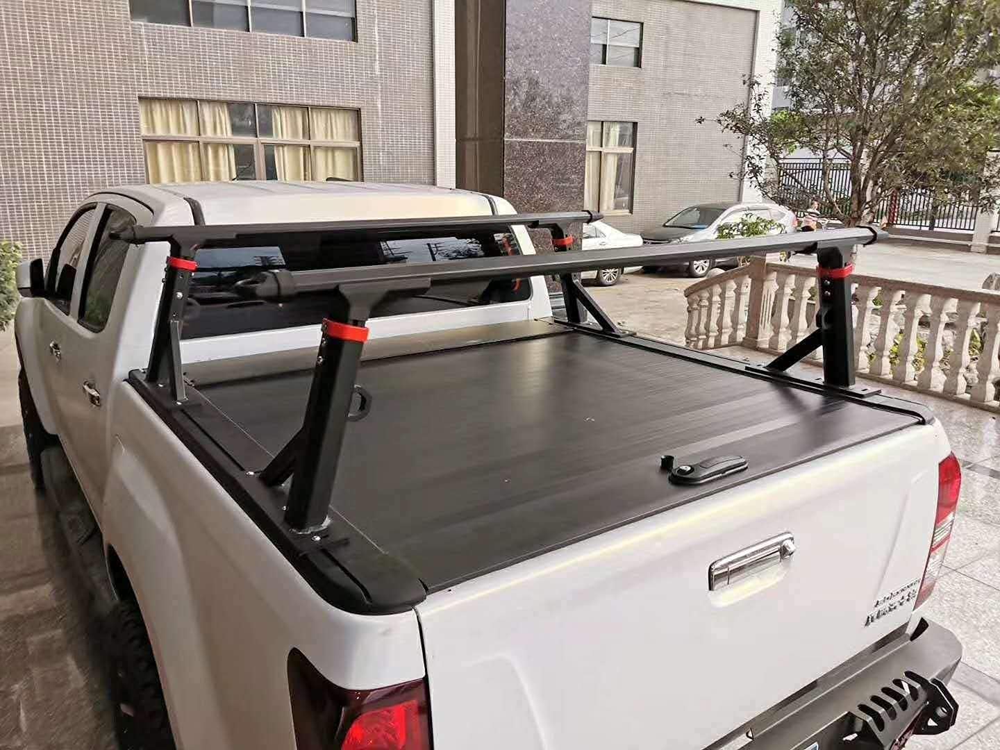 Universal Extendable Aluminum Pick-Up Truck Rack Adjustable (Truck Rack)