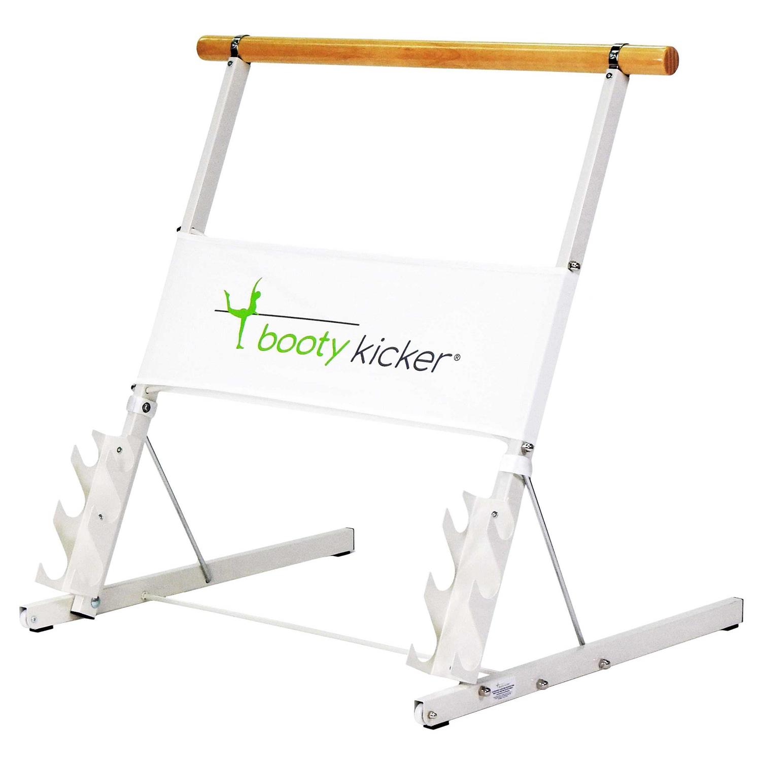 Booty Kicker Home Fitness Exercise Barre Folds Flat Portable - Sports Supplies Online Store