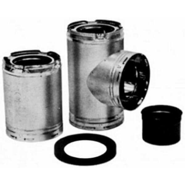 DuraVent 6 in DuraPlus Tee With Cap - Shop Hardware Tools Online Store