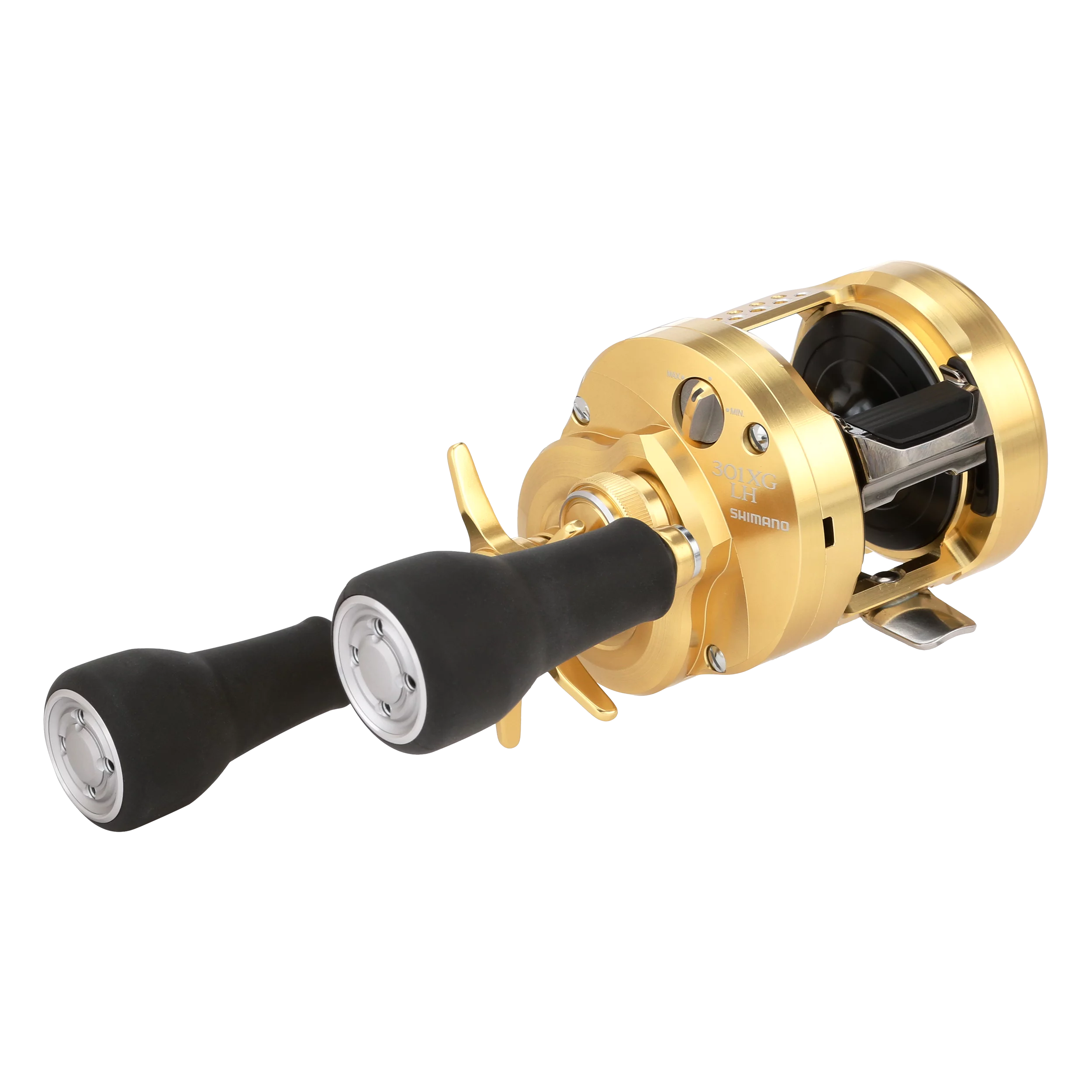 Shimano Fishing CALCUTTA CONQUEST MD301XG LH B Round Reels [CTCNQMD301XGLHB]