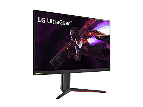 LG 32GP750-B 32 Inch QHD (2560 x 1440) IPS UltraGear Gaming Monitor with 1ms (GtG) and 165Hz Refresh Rate