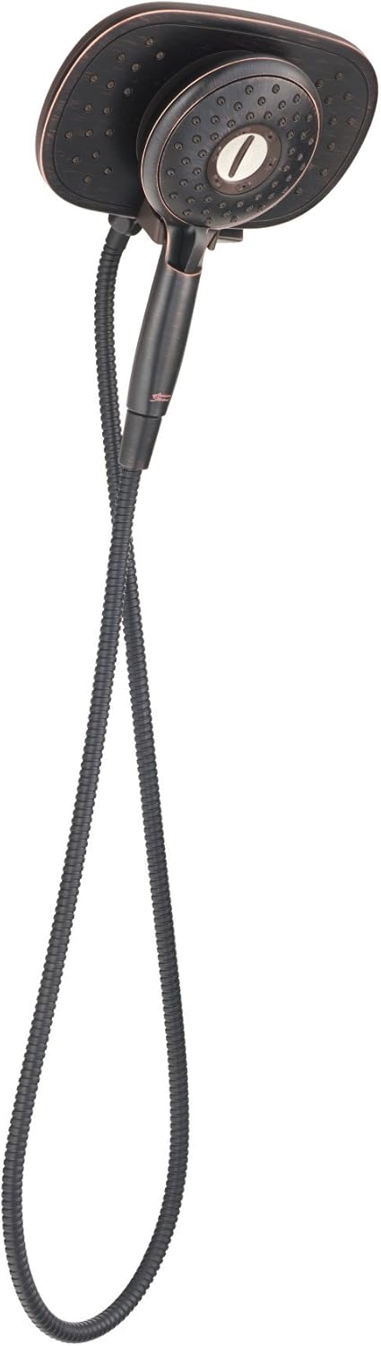 American Standard 9035254.295 Spectra Plus Duo 4-Function 2-In-1 Shower Head, 2.5 GPM, Brushed Nickel
