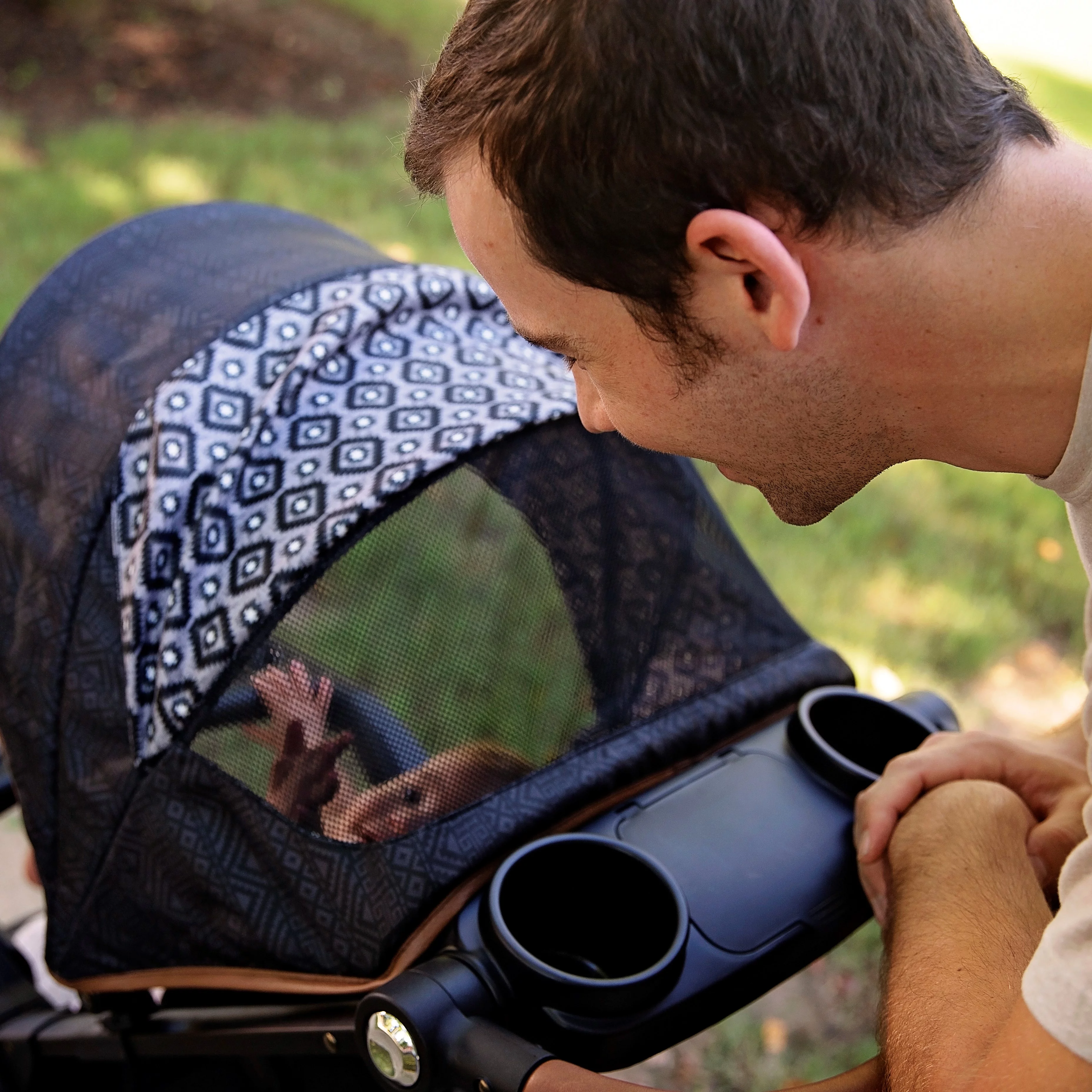 Monbebe Bolt Travel System Stroller and Infant Car Seat, Urban Boho - Radiant Selections