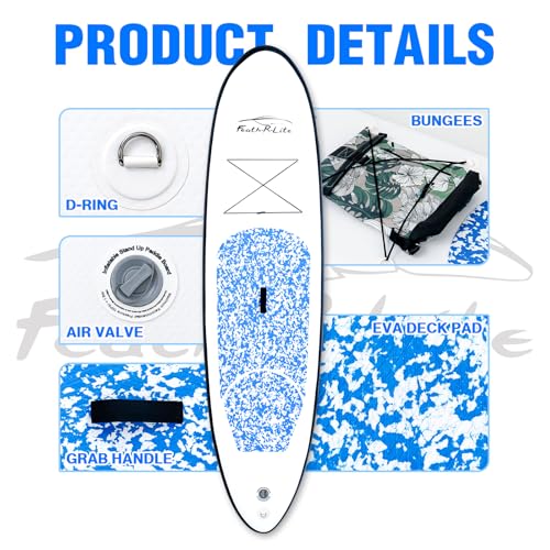 FEATH-R-LITE Inflatable Ultra-Light 10'&times;30''/10'6''&times;33''