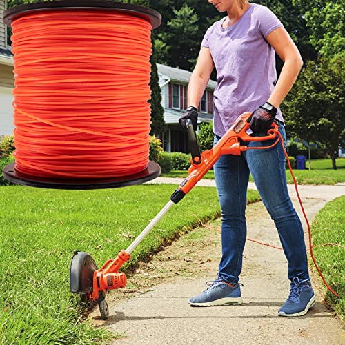 KAKO 065 Trimmer Line Round Weed Eater Line .065 Weed Wacker String .065-Inch-by-3000-ft-5lb Commercial Grade Round String Trimmer Line
