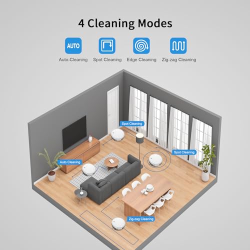 MAMNV Robot Vacuum and Mop, 11500 Pa Suction, 3-in-1 Robotic Vacuum with Smart LiDAR Navigation, 70 Day Self-Emptying,160 Min Runtime
