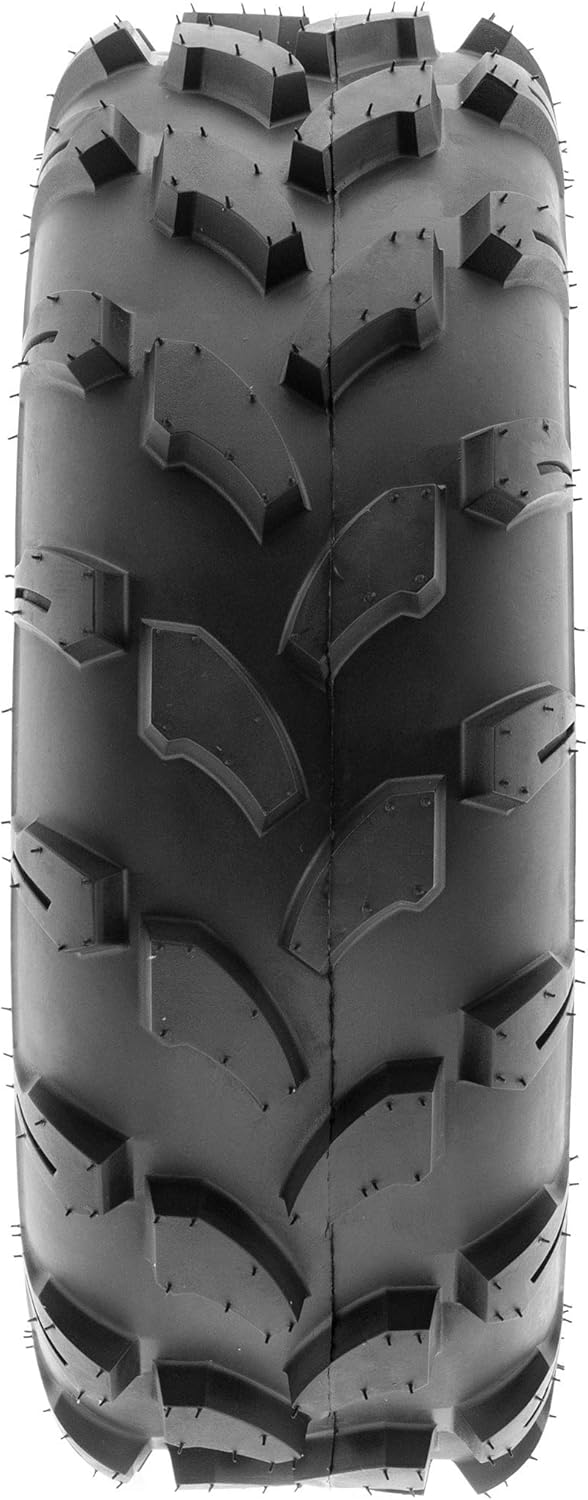 SunF A003 ATV/UTV/Lawn-Mowers Off-Road Tire 18x7-8, 6 PR, Directional Tread (Pair of 2)