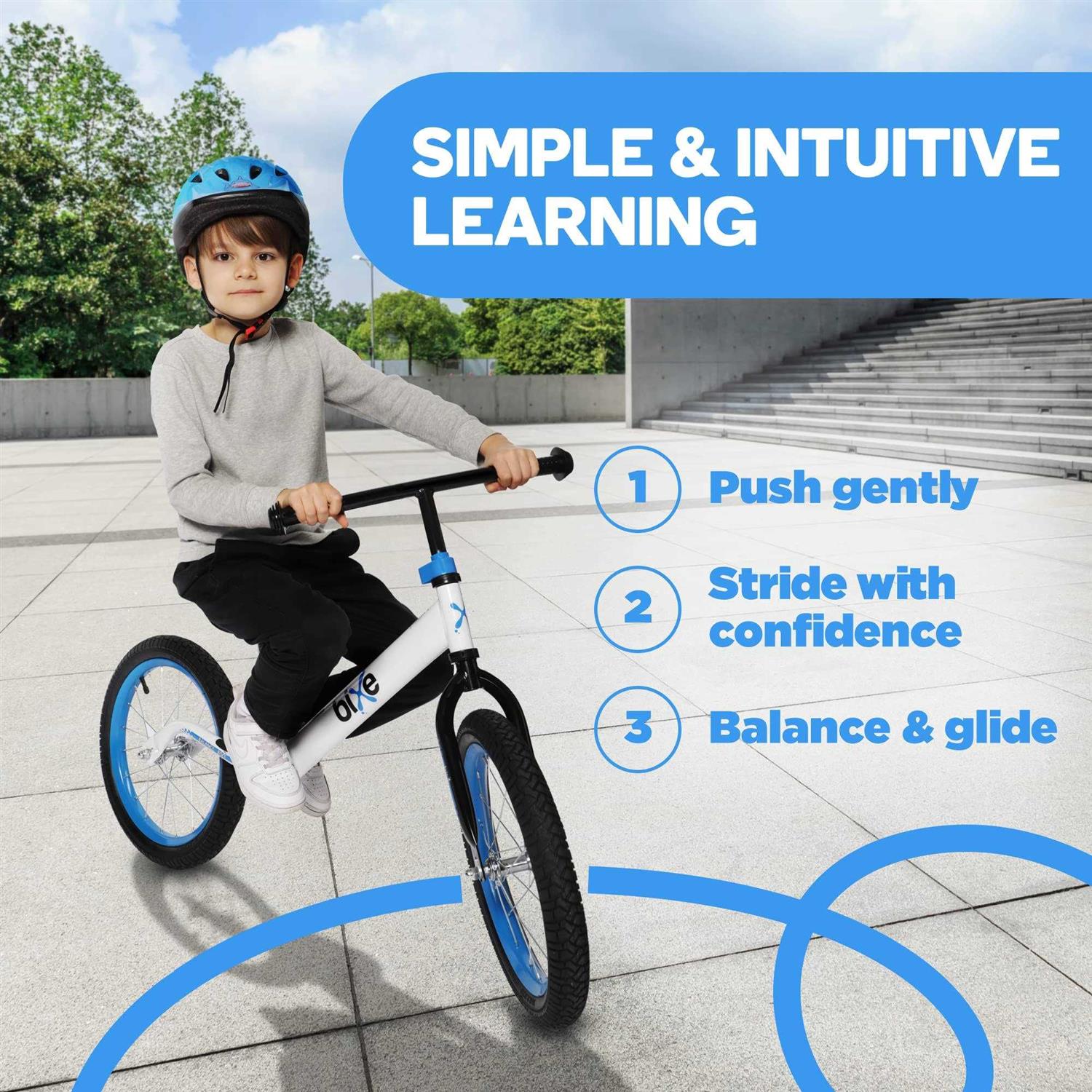 Bixe Balance Bike for Big Kids Aged 4, 5, 6, 7, 8 and 9 Years Old - Sports Supplies Online Store