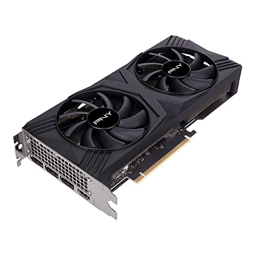 PNY GeForce RTX&trade; 4060 Ti 8GB Verto&trade; OC Dual Fan Graphics Card DLSS 3 (128-bit, PCIe 4.0, GDDR6, HDMI/DisplayPort, Supports 4k, 2 Slot)
