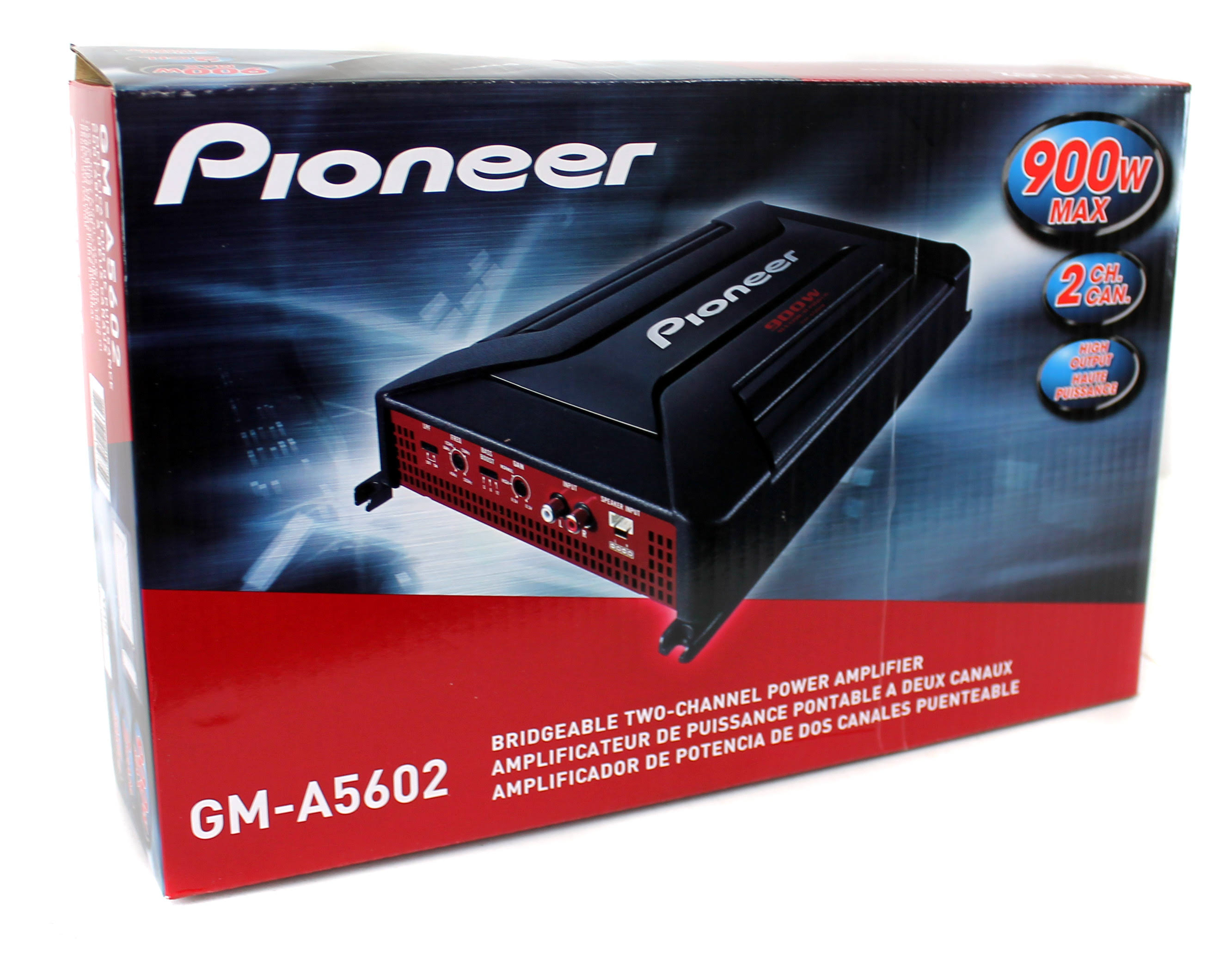 Pioneer GM A5602 Class AB 2-Channel Car Amplifier - 900W