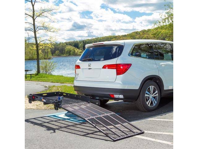 Silver Spring Premium Hitch Mobility 500 lb Carrier with Powerchair C