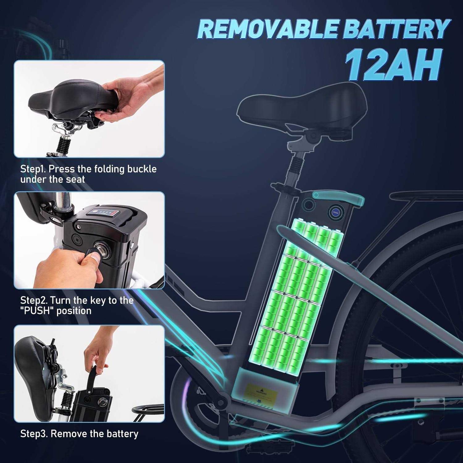 COLORWAY 26 Electric Bike for Woman - Sports Supplies Online Store