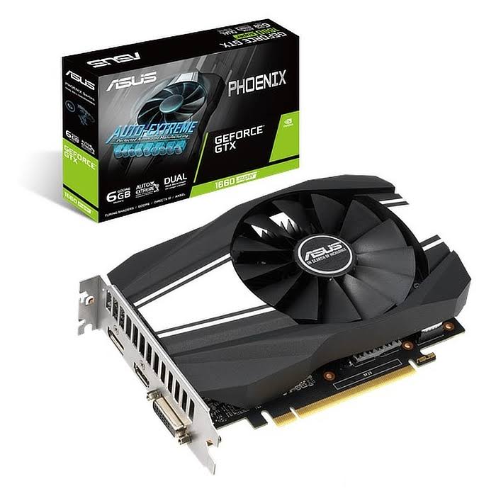 Graphics Card Asus Nvidia GTX 1660 Super 6 GB GDDR6