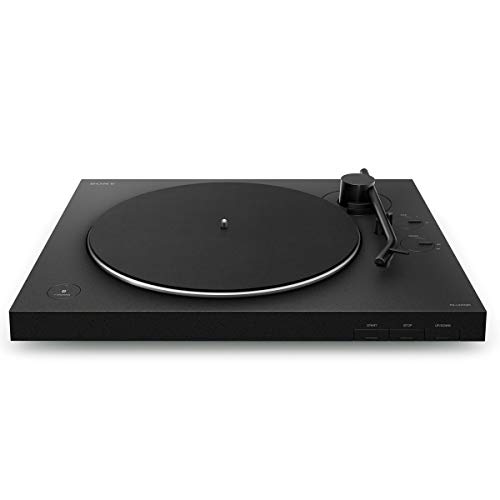 Sony PS-LX310BT Belt Drive Turntable: Fully Automatic Wireless Vinyl Record Player with Bluetooth and USB Output Black