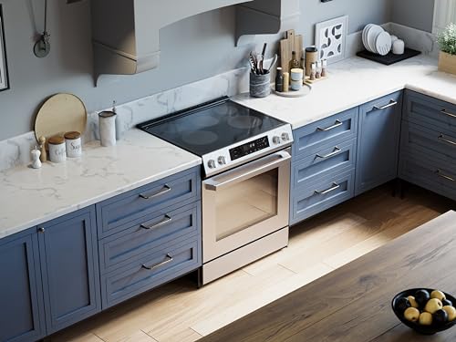 Rangaire Stainless Steel Gas/Electric/Induction Range 4 and 5 Cooktop Burners, True Convection, Steam and Self Clean
