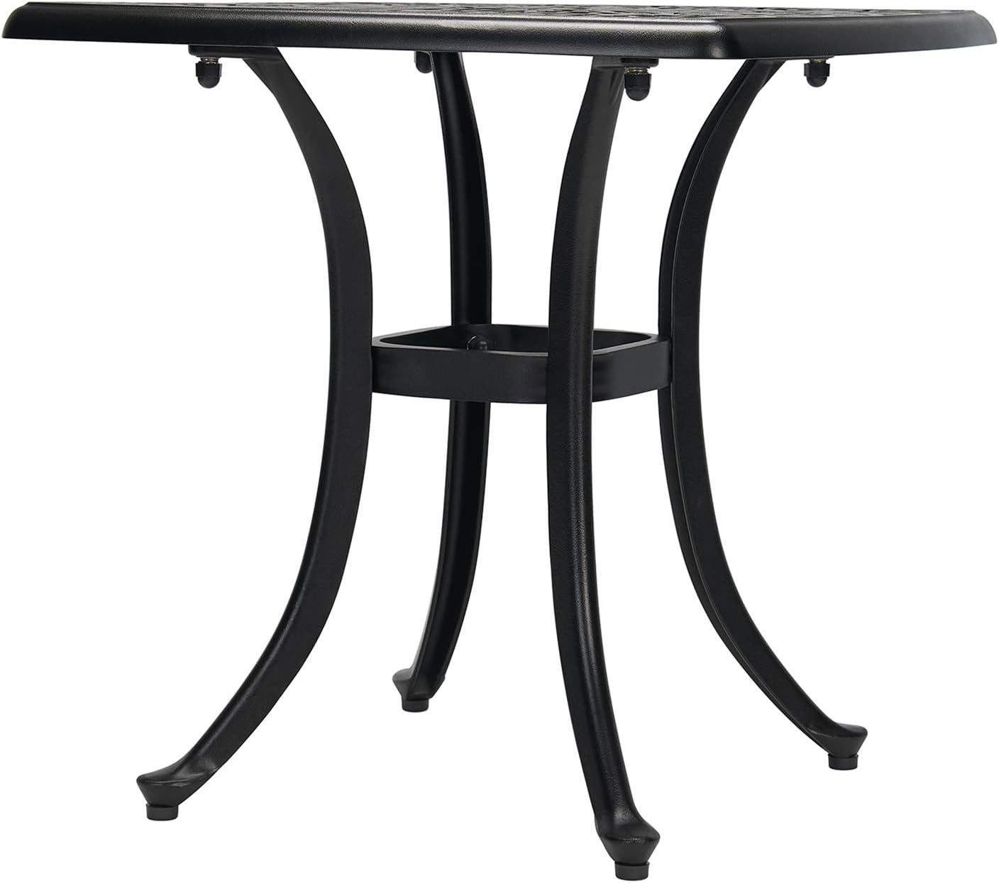 Laurel Canyon 3-Piece Cast Aluminum Patio Bistro Sets Antique Copper Finish Outdoor Furniture with Rust-Resistant Small Round Table and 2 Chairs for