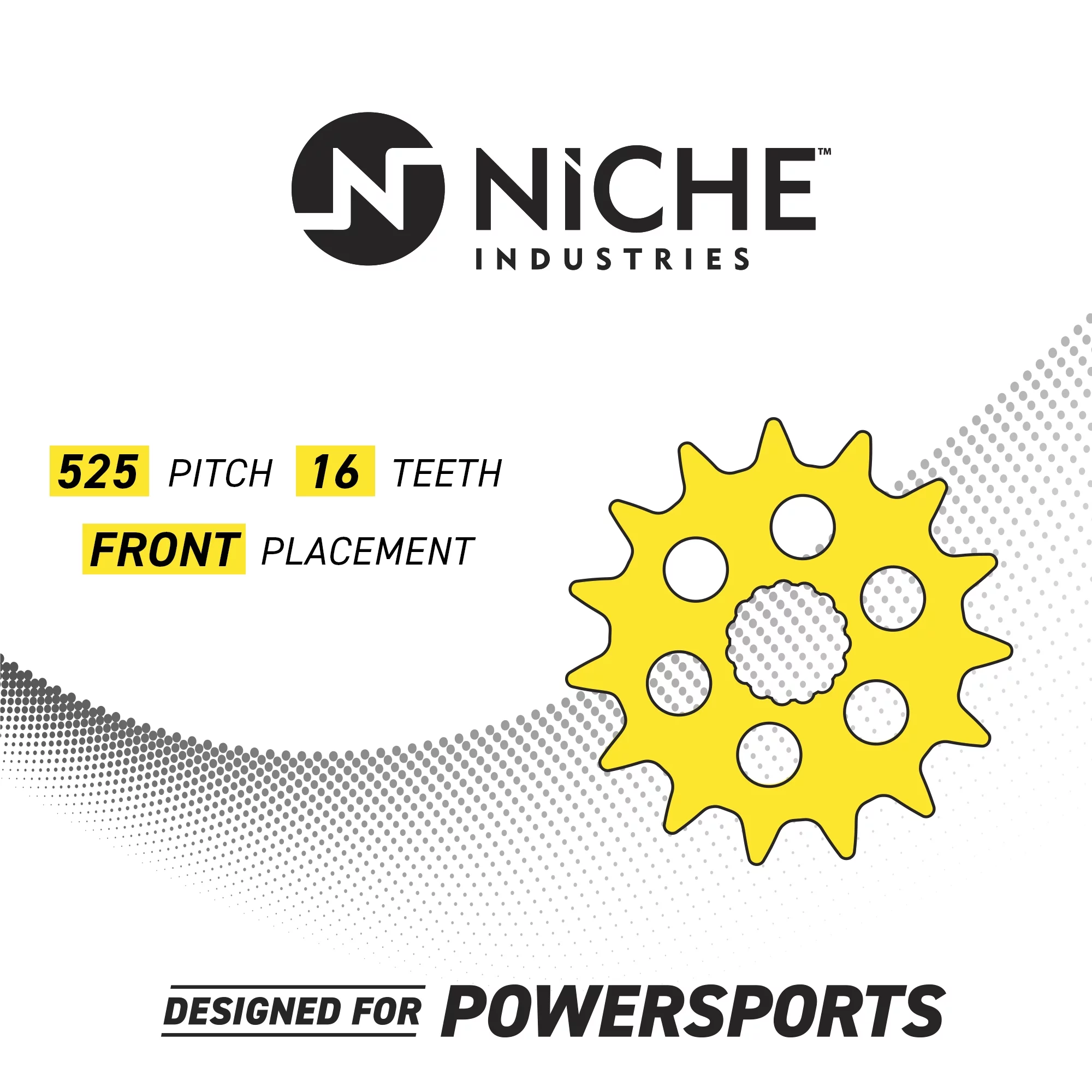 Niche Sprocket Chain Set for Honda CBR600RR 16/41T 525 O-Ring Motorcycle MK1004356 - Curated Treasures Market