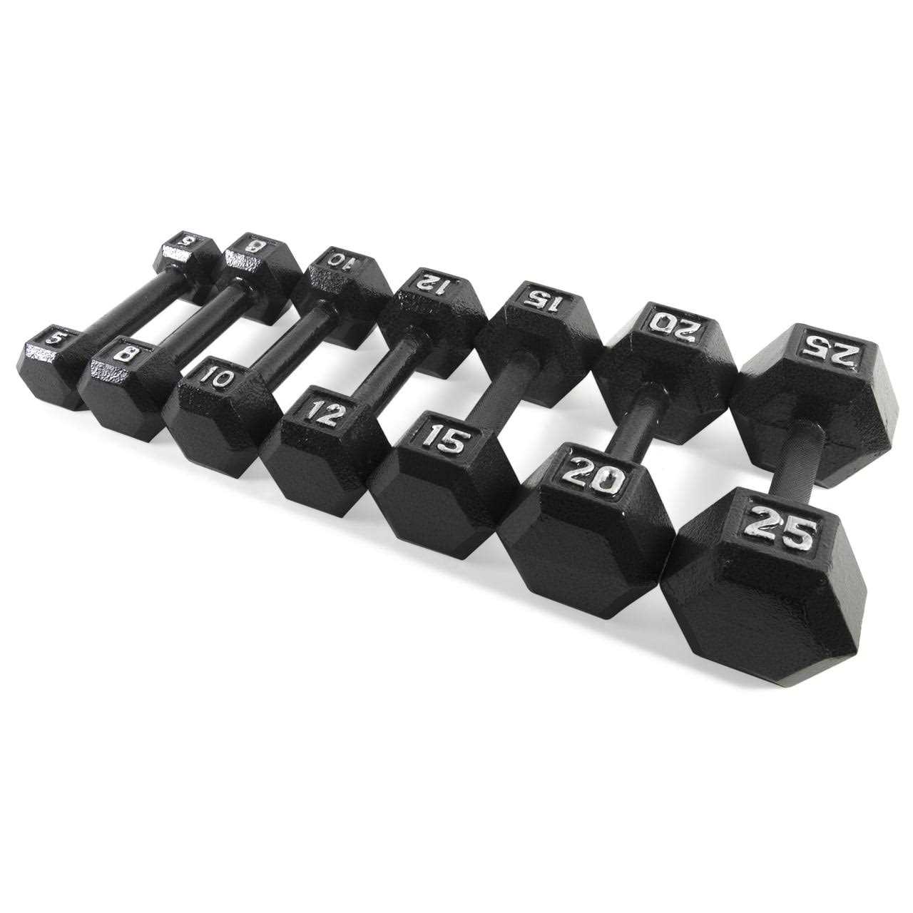 Cap Barbell Cast Iron Hex Dumbbell - Sports Supplies Online Store