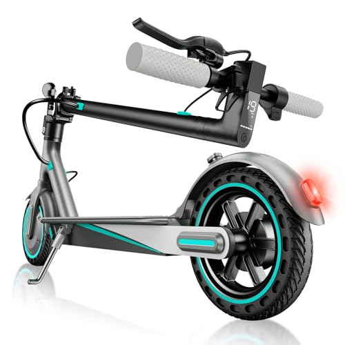 Electric Scooter for Adults, 19/25 Mph Max Speed, 21/25/35 Miles Range,350/500/600W APP Control E-Scooter with 8.5"/10" Inflatable tire