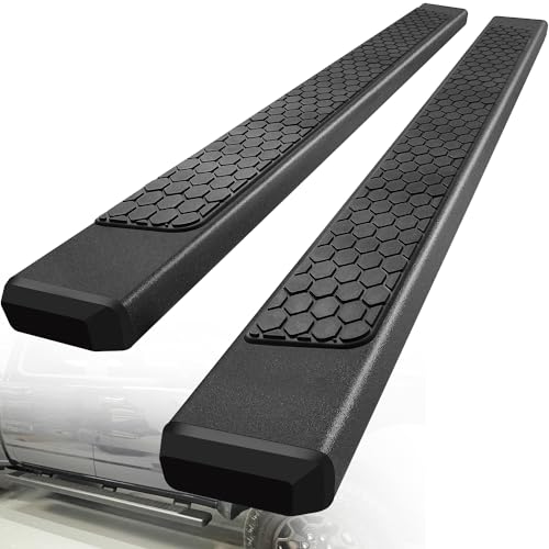 6.5 Inch Running Boards Compatible with 2009-2018 Dodge Ram 1500 Quad Cab(Incl. 19-23 Classic Model) & 2010-2024 Ram 2500 3500 Quad Cab. Side Steps