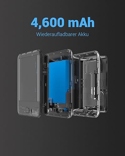 EZVIZ CP2 WLAN T&uuml;rspion mit 4,3-Zoll-Farbbildschirm, 2MP kabellose Video T&uuml;rklingel Kamera mit 146&deg; Weitwinkel und 2200mAh Akku, 2,4GHz