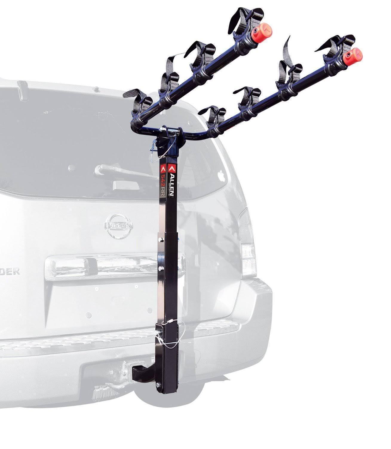 Allen 542RR Deluxe 2x22 Hitch Mount 4 Bike Car Rack
