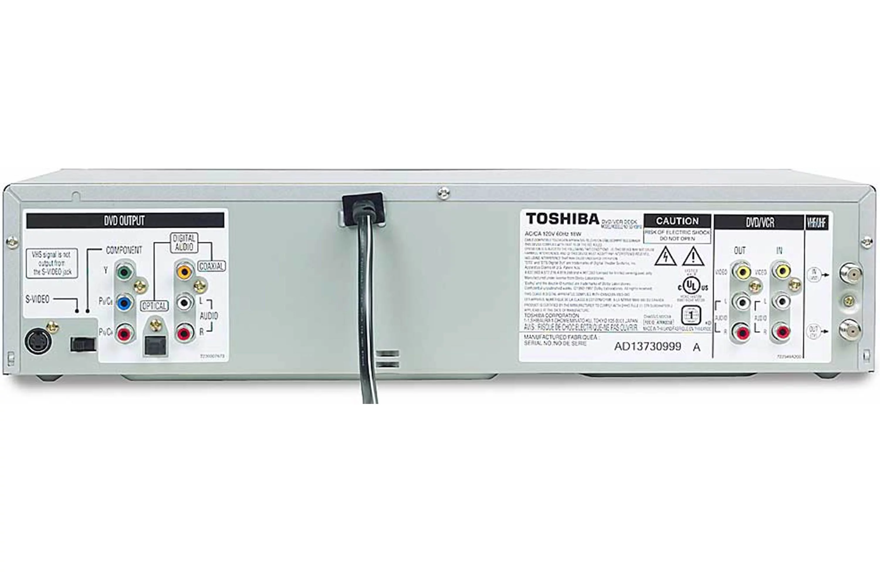 Toshiba SD-V391 (NEW) Progressive Scan DVD-VCR Combo