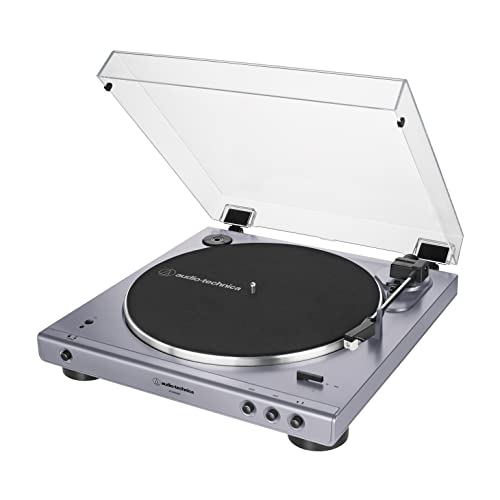 Audio-Technica AT-LP60XBT-RD Fully Automatic Belt-Drive Stereo Turntable, Red/Black, Bluetooth, Hi-Fi, 2 Speed