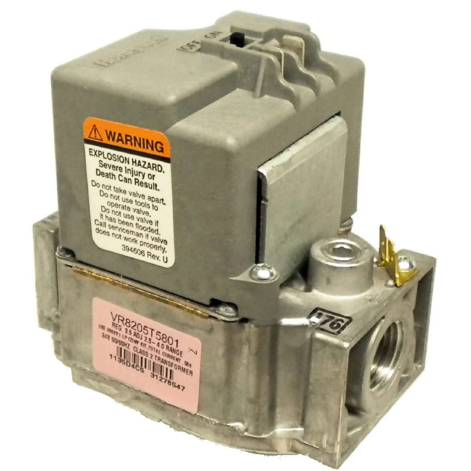 60-22866-01 - OEM Rheem Upgraded Replacement Furnace Gas Valve