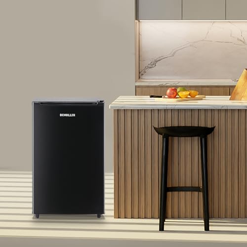 Demuller Upright Freezer Single Front Door Freezer Compact Upright Freezer with 7-speed Temperature Control