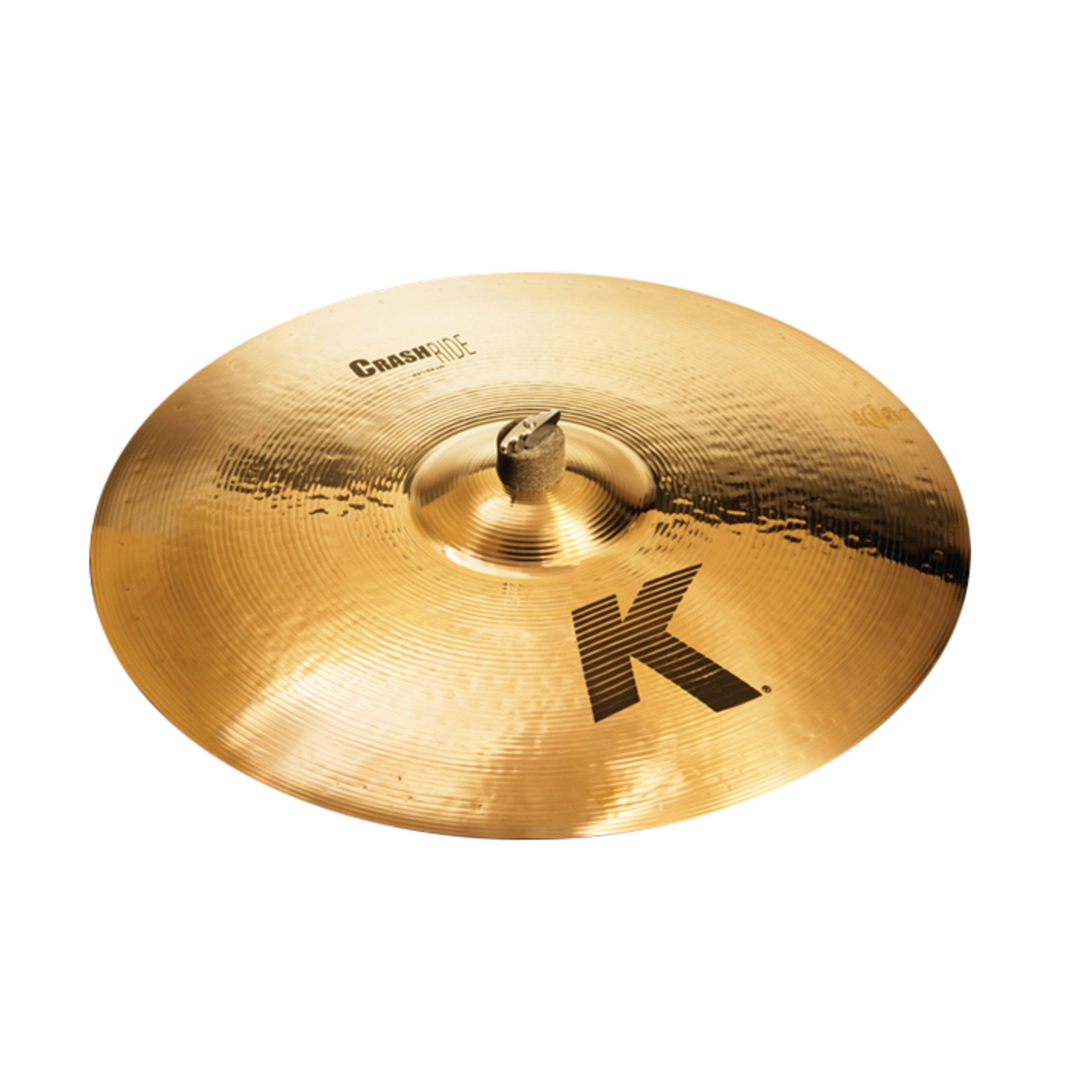 Zildjian 21x22 K Crash Ride Cymbal, Brilliant Finish