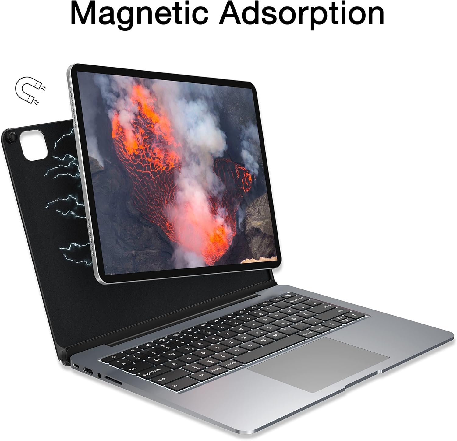 doqo Magnetic Keyboard Case for iPad Air 5th Generation(2022)/iPad Air 4th Generation(2020), iPad Pro 11 2018/2020/2021