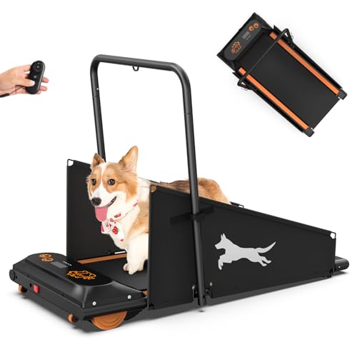 6.5MPH Dog Treadmill Workout Equipment for Small Pets, Dog Indoor Pacer Treadmill with Low Noise Motor, Pet Dog Running Machine for Healthy and Fit