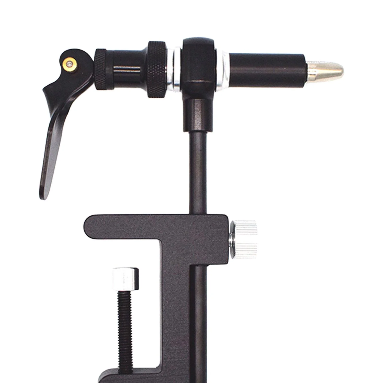 kesoto Fly Tying Vise Fly Lure Making Accessories Beginners, Durable, Metal Practical, Easy to Use Fly Making Tool Fly Tying Tool Rotating Single Head