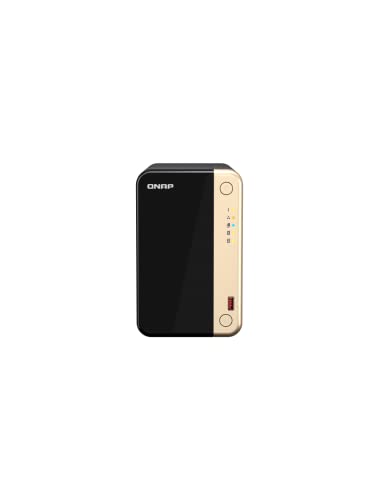 QNAP TS-464-8G-US 4 Bay High-Performance Desktop NAS with Intel Celeron Quad-core Processor