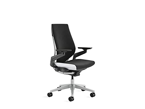 Steelcase Gesture Office Chair - Ergonomic Work Chair with Wheels for Carpet - Comfortable - Intuitive-to-Adjust for Desk - 360-Degree Arms