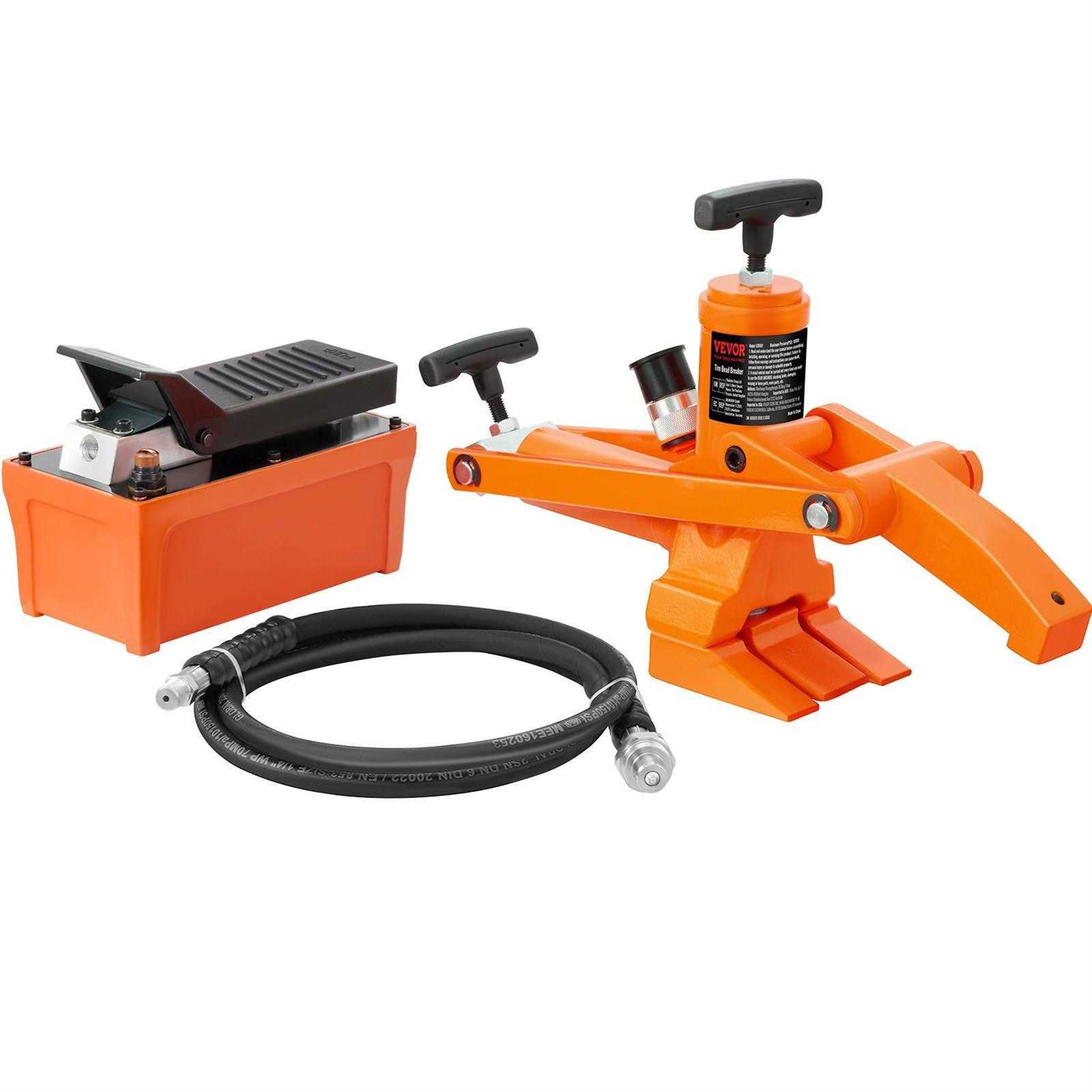 VEVOR Hydraulic Bead Breaker 10000 PSI Tire Bead Breaker with Metal Foot Pump - Sports Supplies Online Store