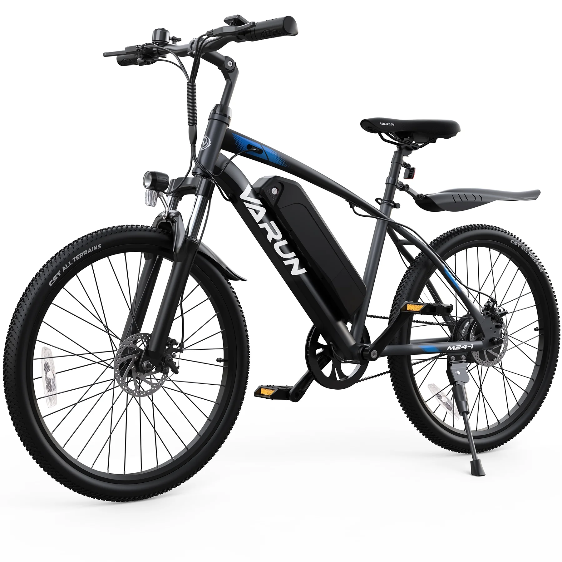 VARUN Electric Bike for Adults, 350W 20MPH Commuter Ebike with 36V Removable Battery
