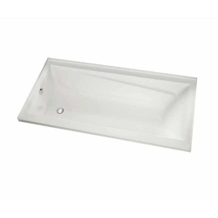 Tub Exhibit 60 x 32 Inch Alcove Whirlpool Right Hand White Acrylic
