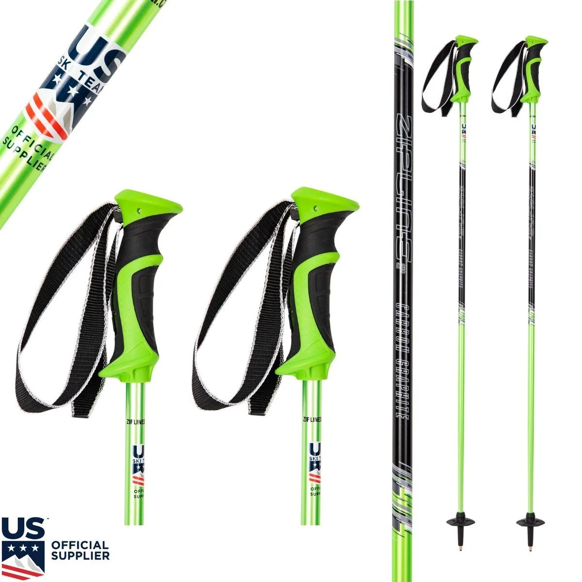 Lollipop 14.0 Graphite Composite Ski Poles