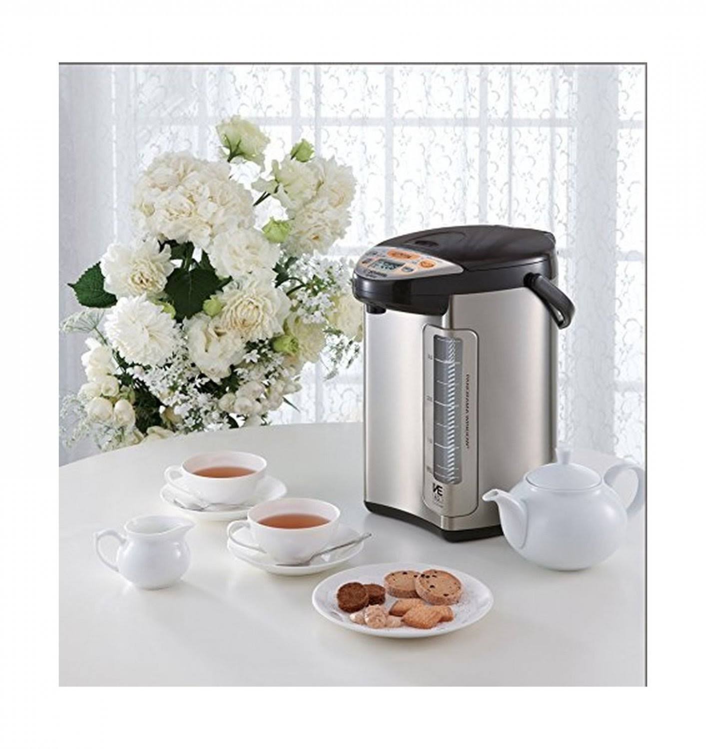 Zojirushi America Corporation CV-DCC40XT VE Hybrid Water Boiler and Warmer, 4-Liter, Stainless Dark