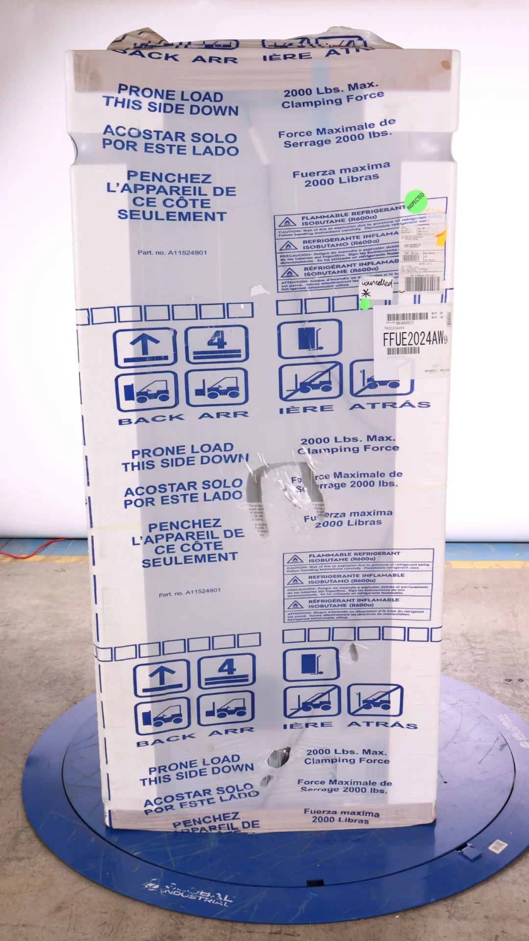 Frigidaire 20 cu ft. Upright Freezer with Auto-Close Doors - FFUE2024AW