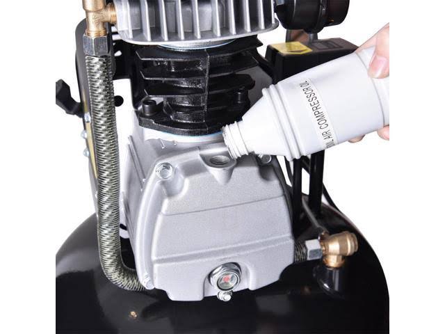 21 Gallon 125 PSI Vertical Air Compressor Cast Iron 2.5HP Motor Portab