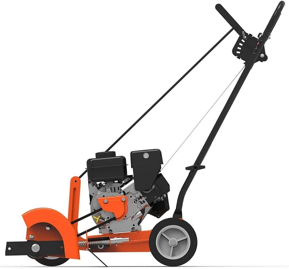 Yard Force 9 in. 79 cc Gas Powered 4-Stroke Walk Behind Landscape Edger with Extra Blade Included - Radiant Selections