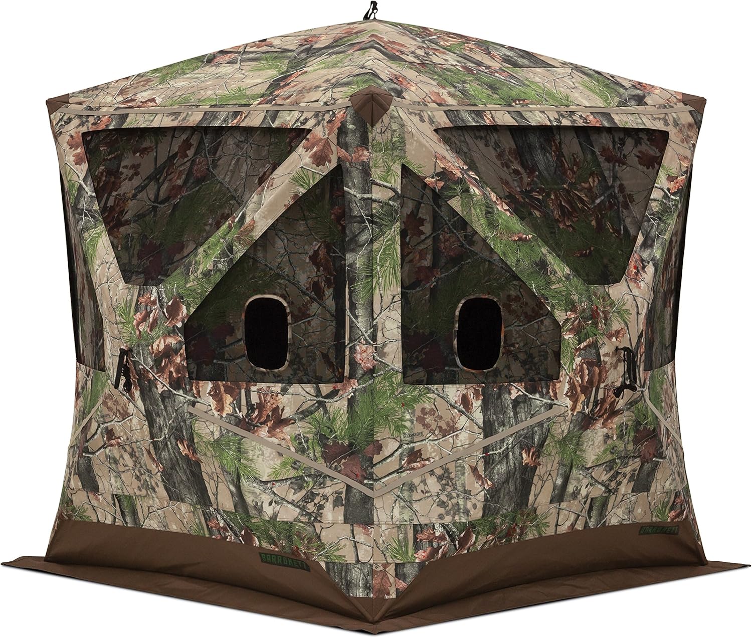 Barronett Blinds BX550BW Ox 5 Pop Up Portable 5-Sided Hunting Blind, Backwoods Camo