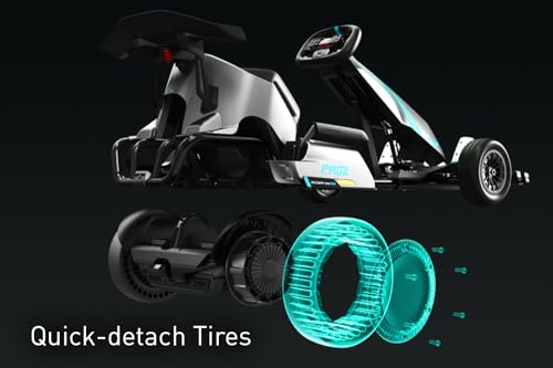 Segway Ninebot Gokart Pro and Gokart Pro 2, Electric Go Kart with Enhanced Safety Features, High-Speed Racing and Immersive Gaming Combo