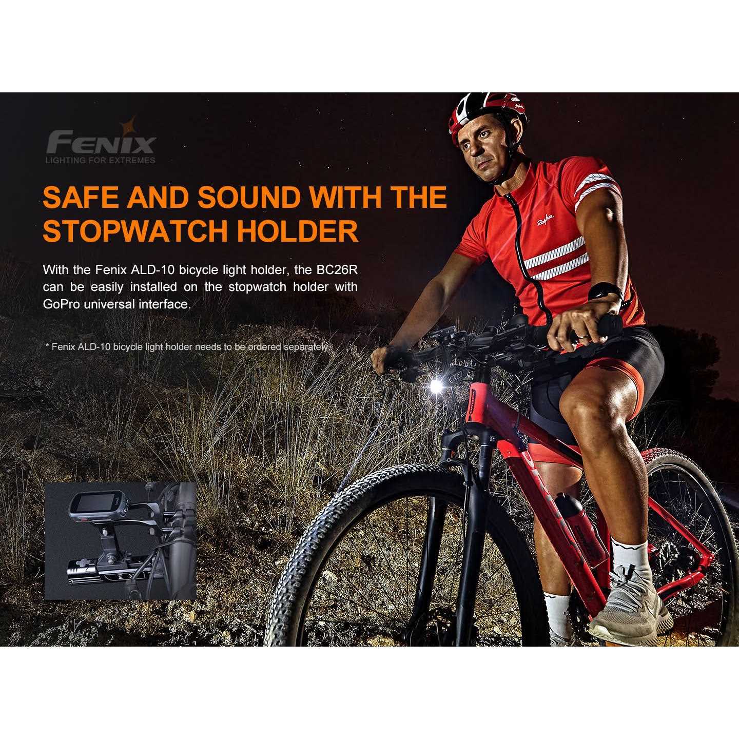 fenix BC26R Rechargeable Bike Light - Sports Supplies Online Store