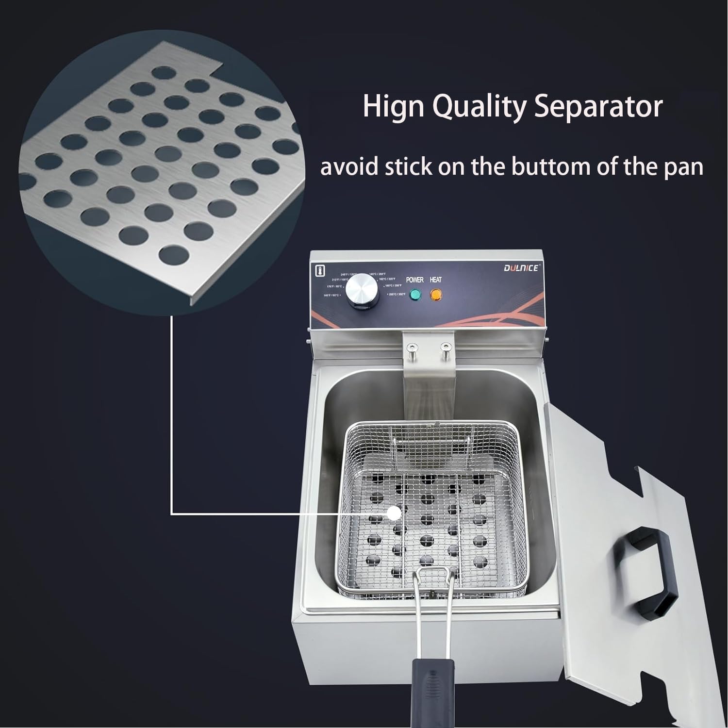 Commercial Electric Deep Fryer